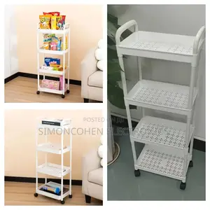 4 Tier Rolling Organisation Rack