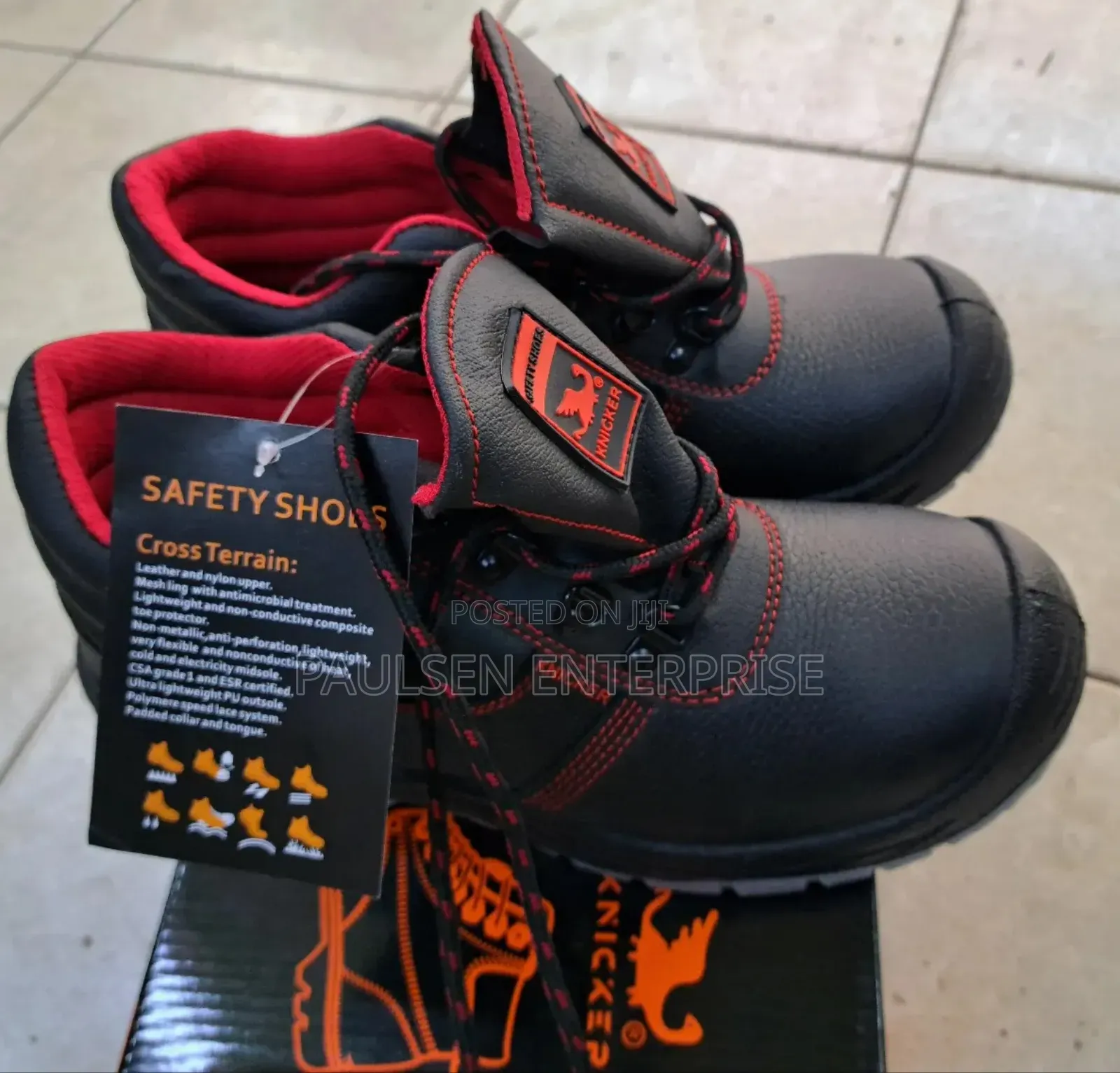 Steel Toe Knicker Boot