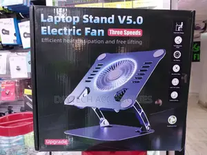 Foldable Adjustable Laptop Stand Cooling Fan