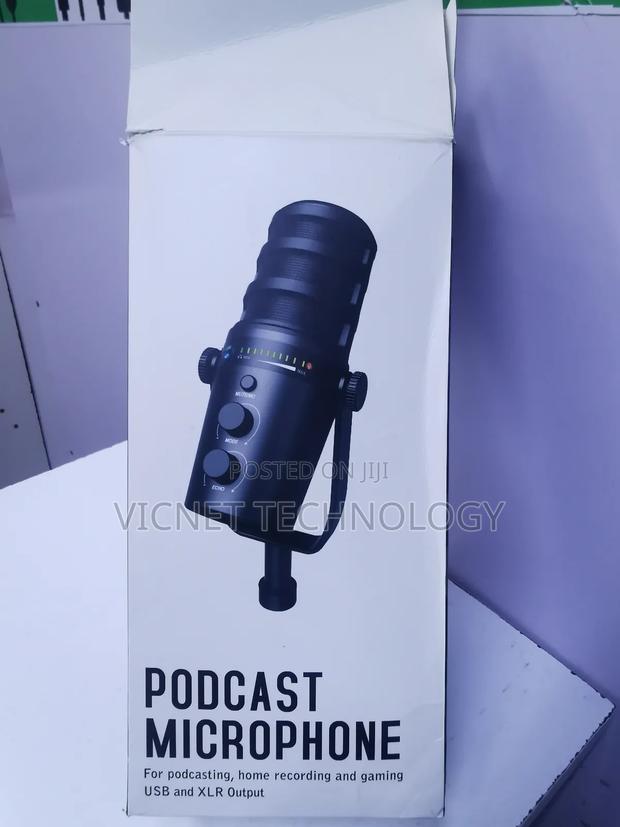 Gaming,Podcast Microphone With Usb and XLR Cable - main view