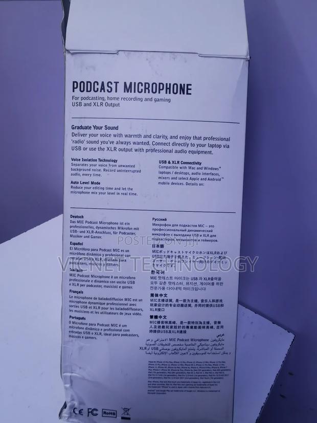 Gaming,Podcast Microphone With Usb and XLR Cable - thumbnail 3
