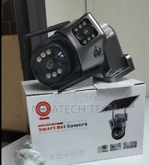 Solar PTZ Dual Lens With Audio Enabled Camera