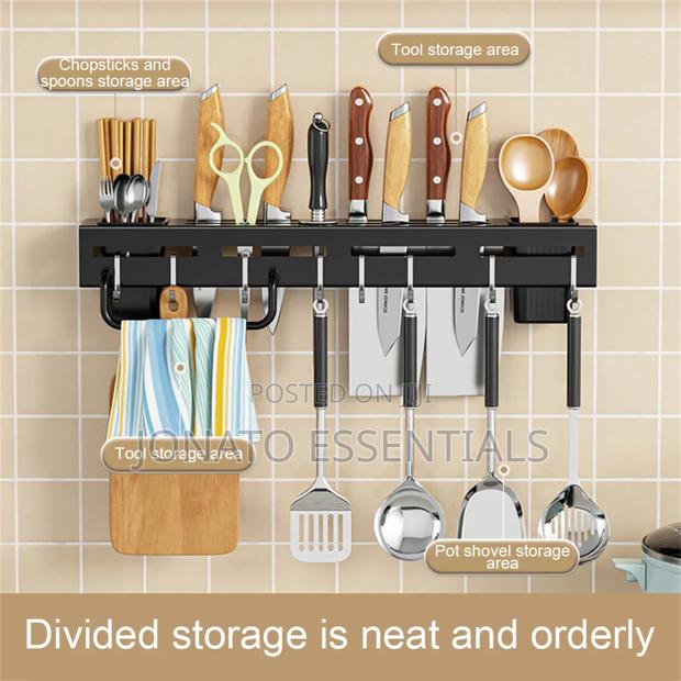 Wall Mounted Cutlery Organizer, Knives Holder and Organizer