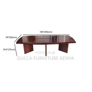 Boardroom Table:Manufactured Wood 2400mm Meeting Table