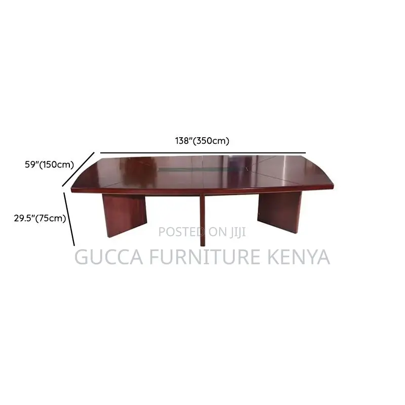 Boardroom Table:Manufactured Wood 2400mm Meeting Table
