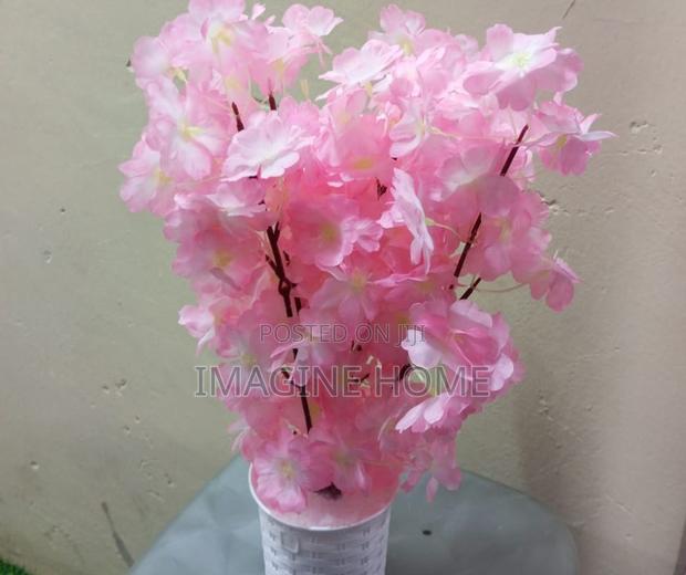 Pink Artificial Flowers Home Decor - main view