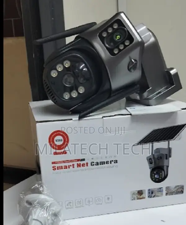 Dual Lens V380 Solar PTZ With Night Vision