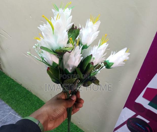 White Roses Artificial Flowers