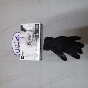 Disposable Latex Powder Free Black Nitrile Gloves