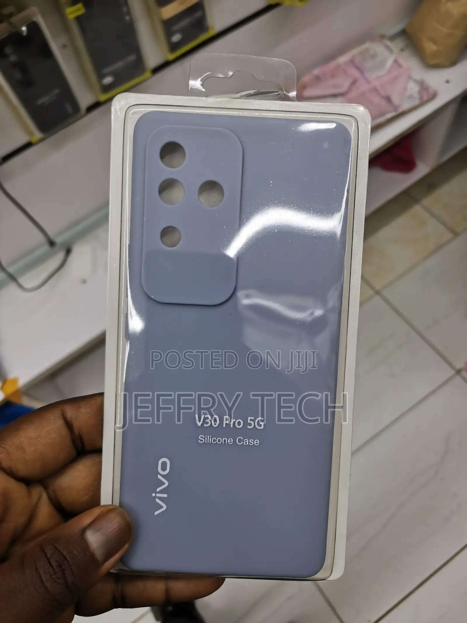 Hupshy Vivo V30 Pro 5g Liquid Silicon Case, Shockproof, Slim