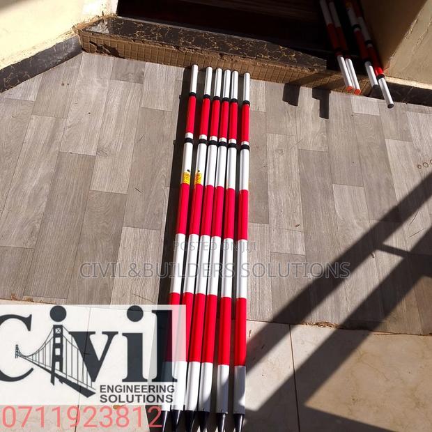 Red & White (Telescopic Ranging Rod) - thumbnail 3