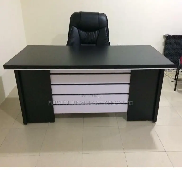 Office Table:140cm Hardwood Secretary Desk for Office Use