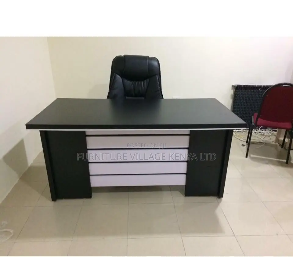 Office Table:140cm Hardwood Secretary Desk for Office Use