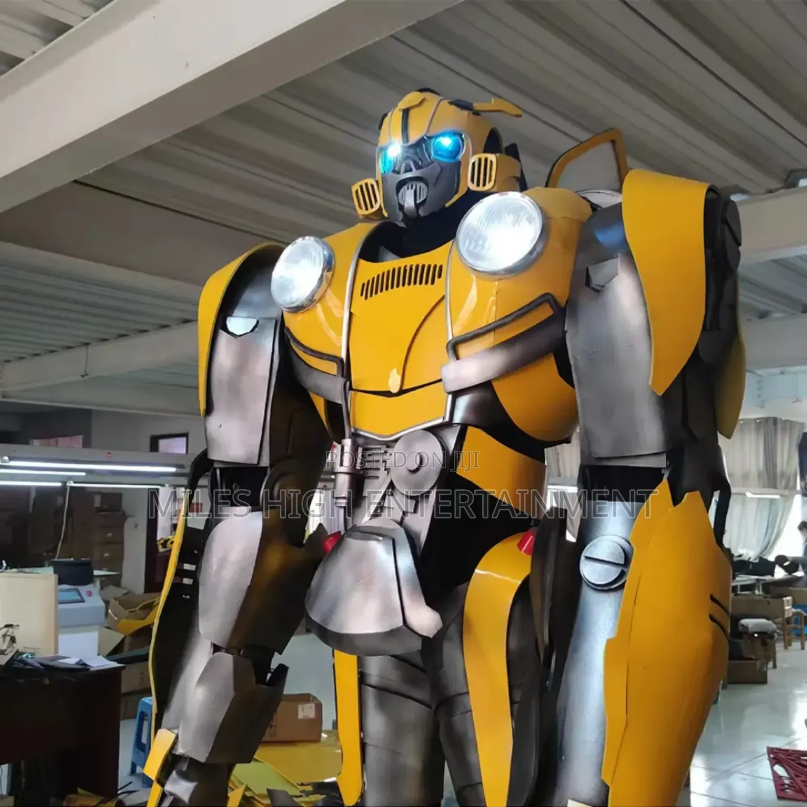 Bumblebee Robot Costume for Promos