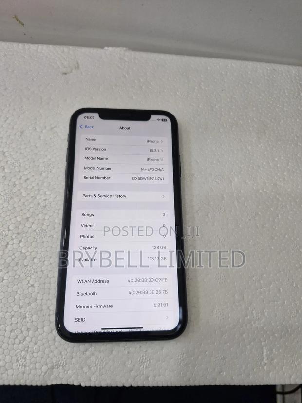 Apple iPhone 11 128 GB Black - thumbnail 4