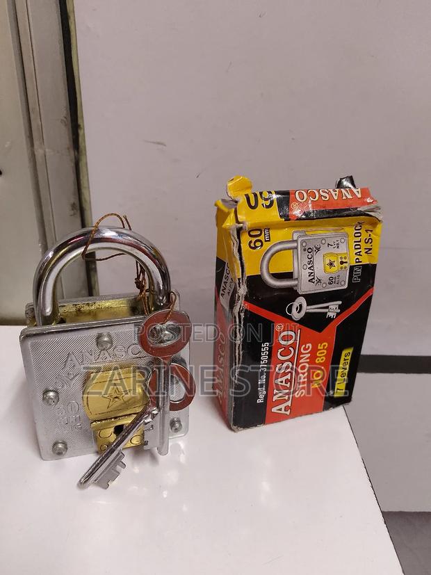 60mm Anasco Strong Padlock Anti-theft Anti-rust - main view