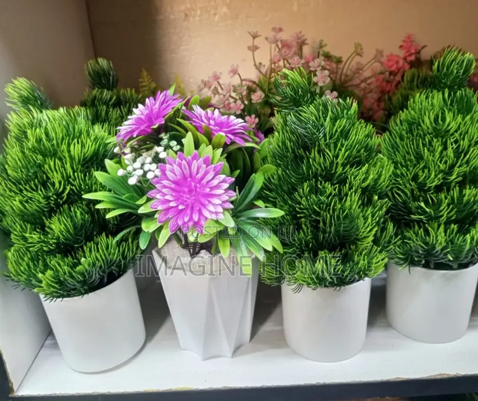 Green Artificial Flowers Table Decor