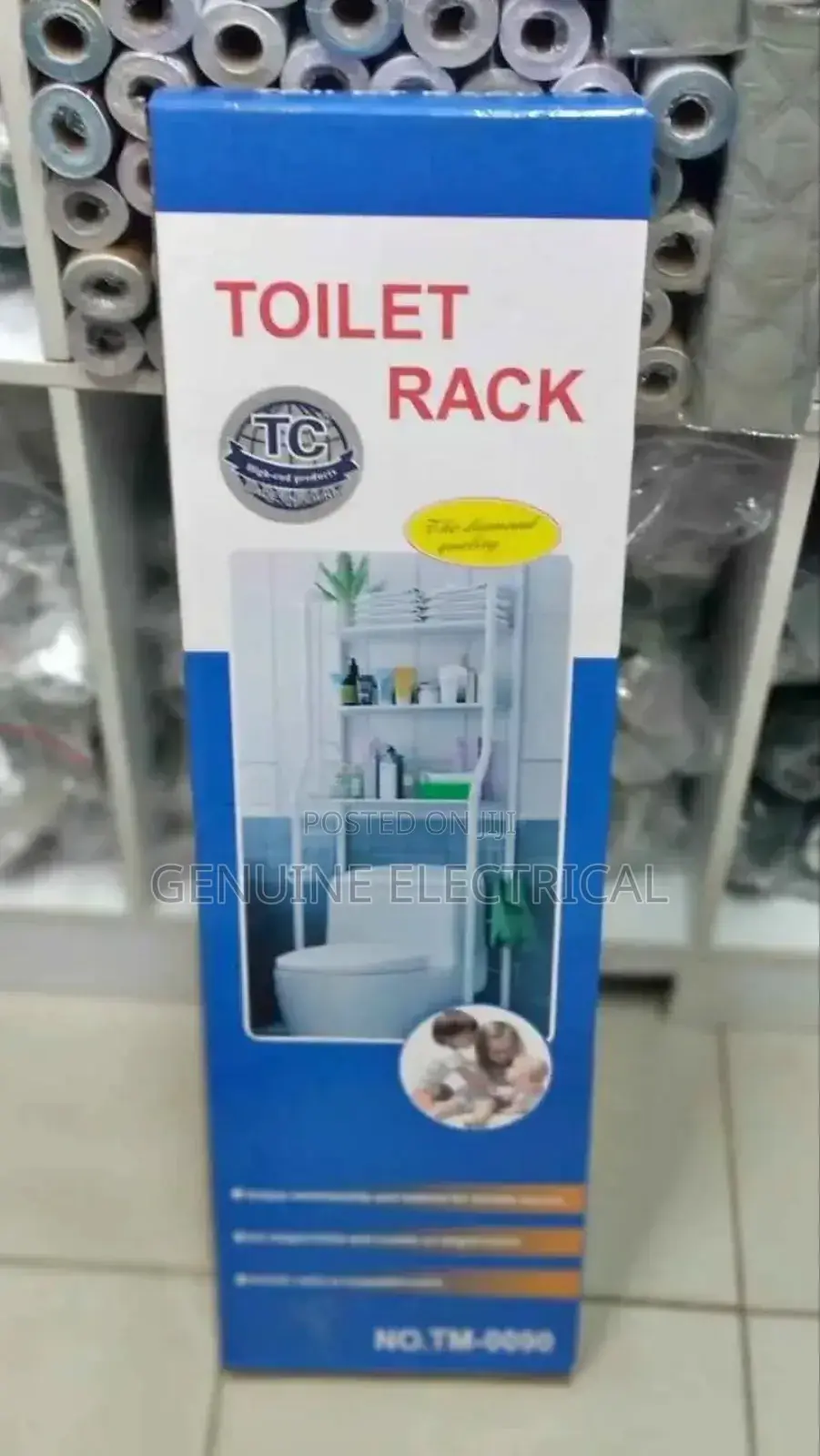 New Design Toilet Rack With Top Stand for Towel*