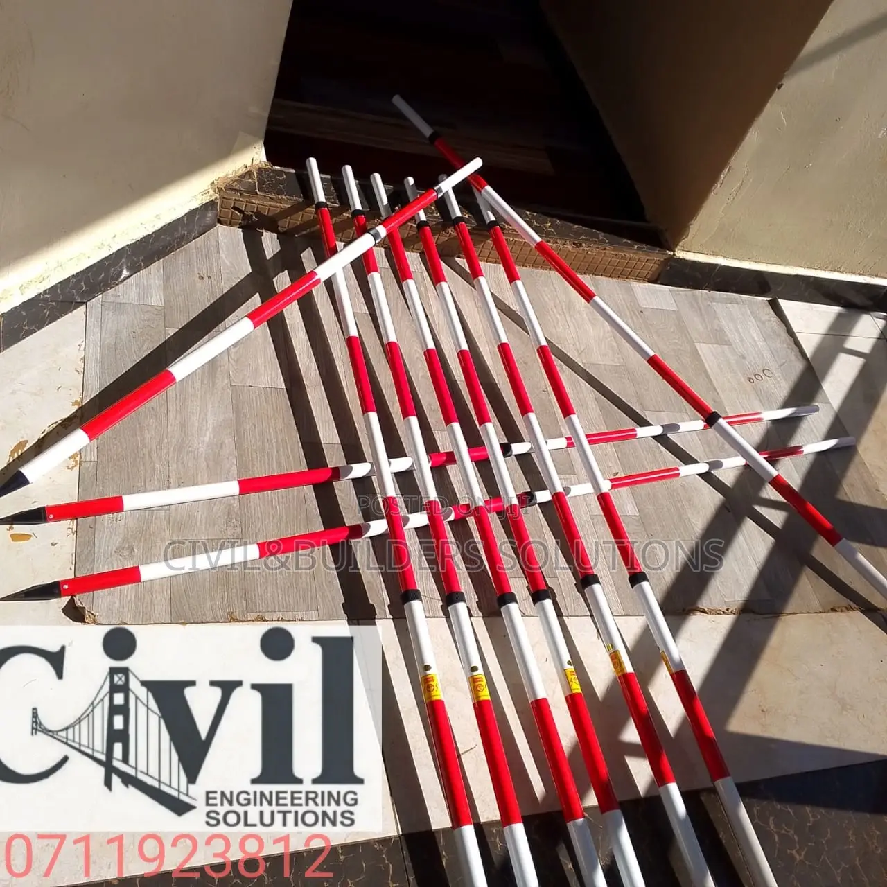 Telescoping Ranging Pole