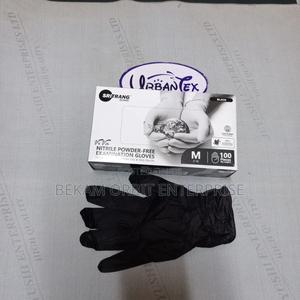 High Quality Nitrile Powder Free Black Gloves