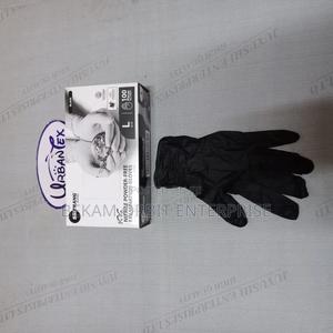 Comfortable Fit Non- Powder Nitrile Black Gloves