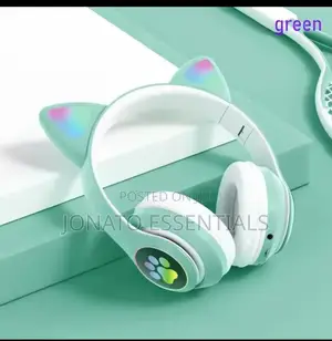Cute Cat Ears Wireless Headphone