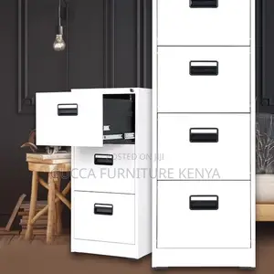 Cabinets:Organized 4-Drawer Steel Storage Unit for Office