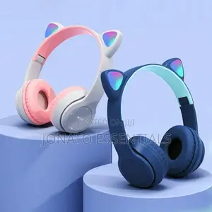 Cute Cat Ears Wireless Headphone