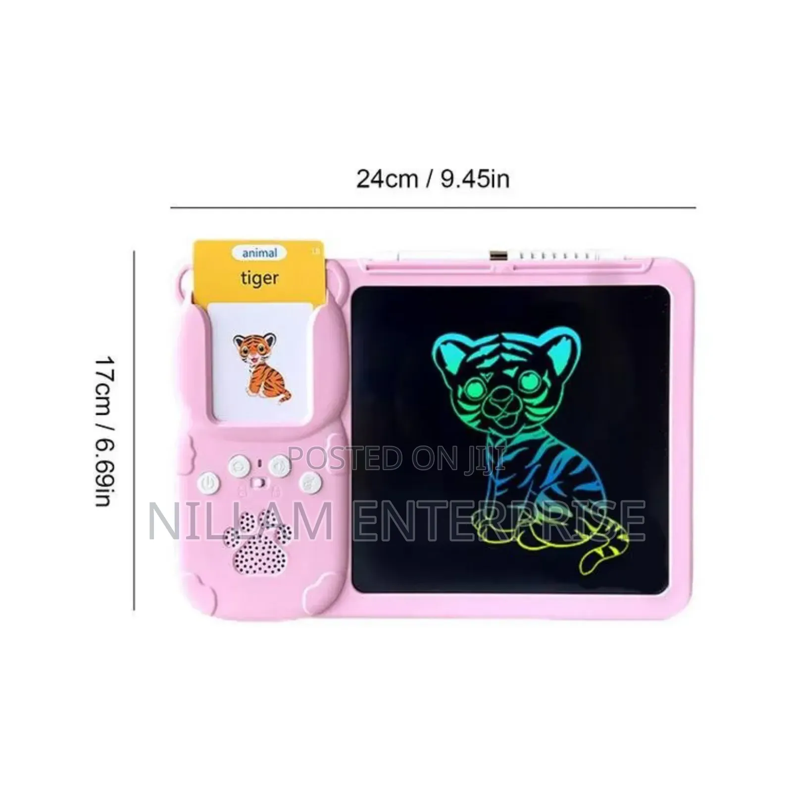 *Echopad Card Reader 8 Inch LCD Kids Writing Board