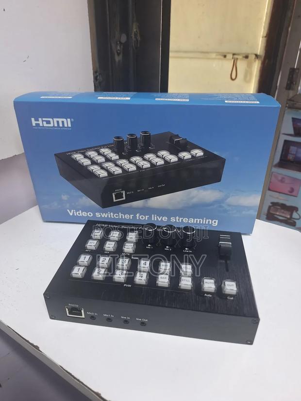 Video Switcher for Live Streaming - main view