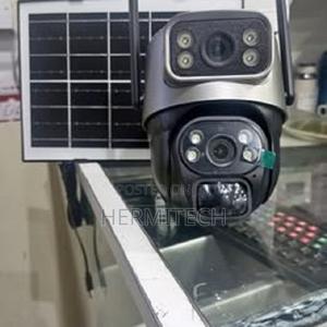 Solar Powered 4g Dual Lens 4mp Security Camera Outdoor- - thumbnail 2