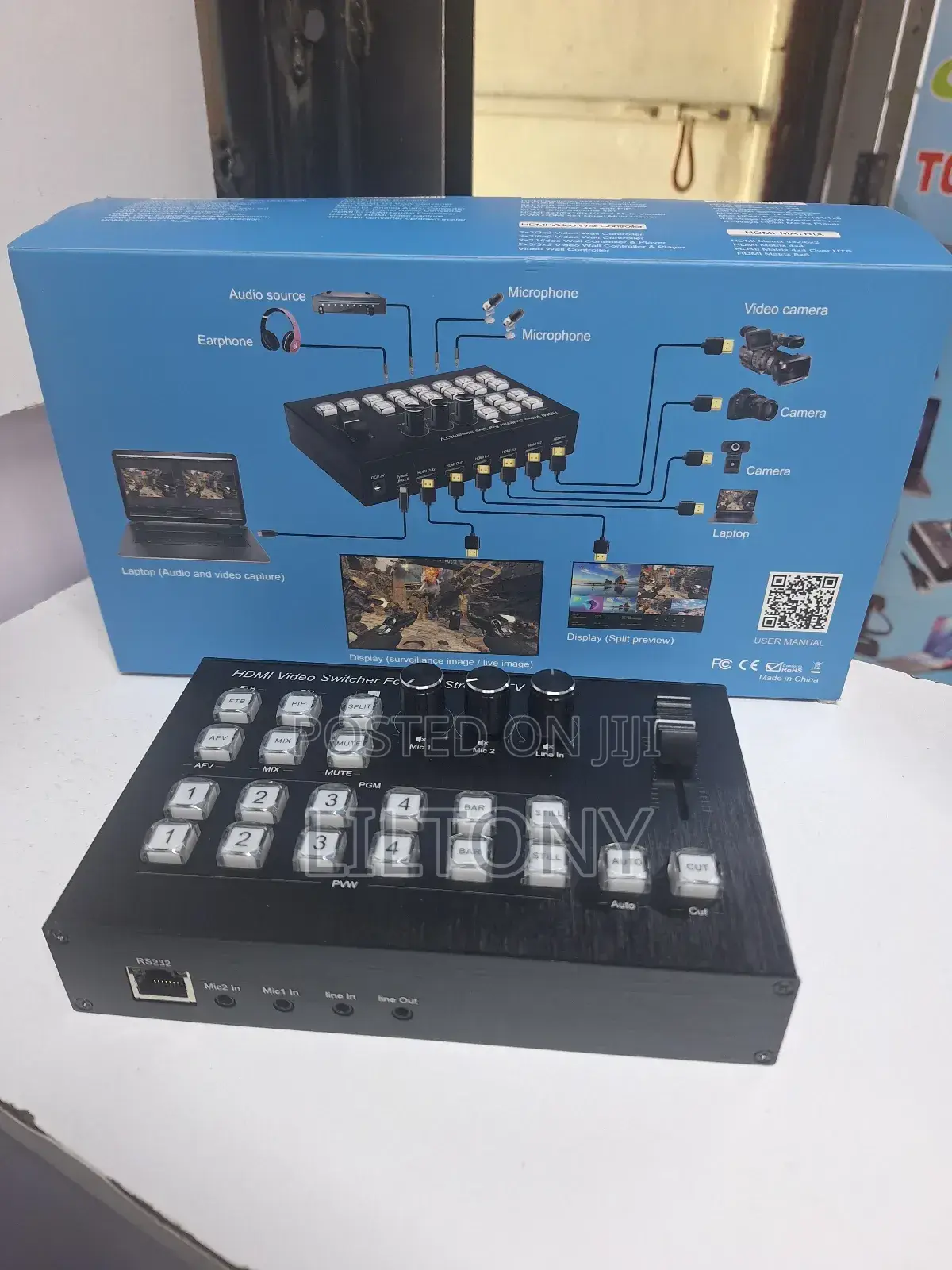 Video Switcher for Live Streaming