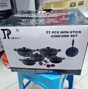Cookware Set 11 PCS Cooking Pots/Sufuria