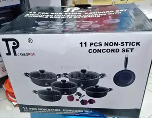 Jp 11pcs Cookware Set With Pan