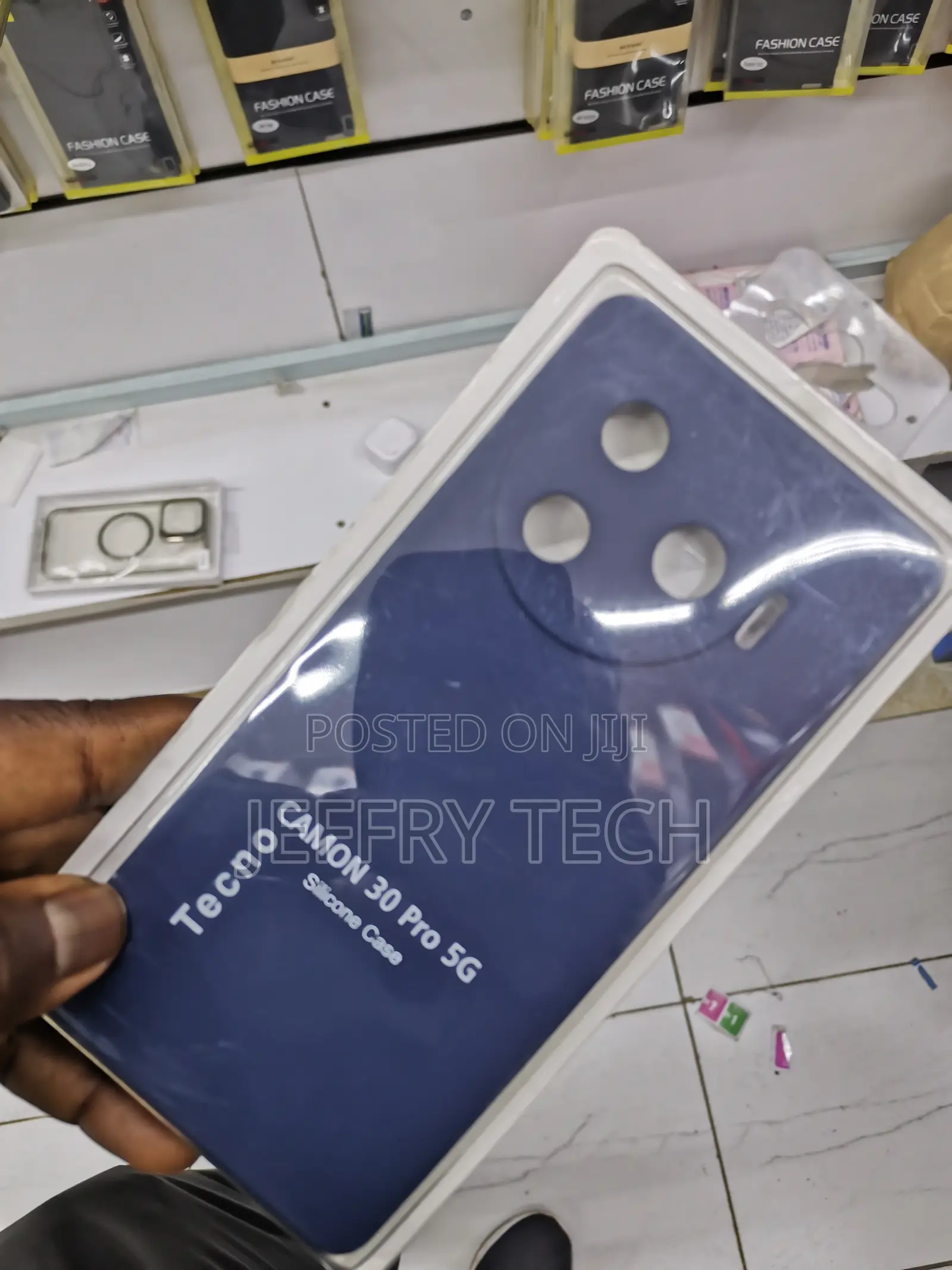 Esacmot Tecno Spark 30 Pro 4g Case Liquid Silicone Cover