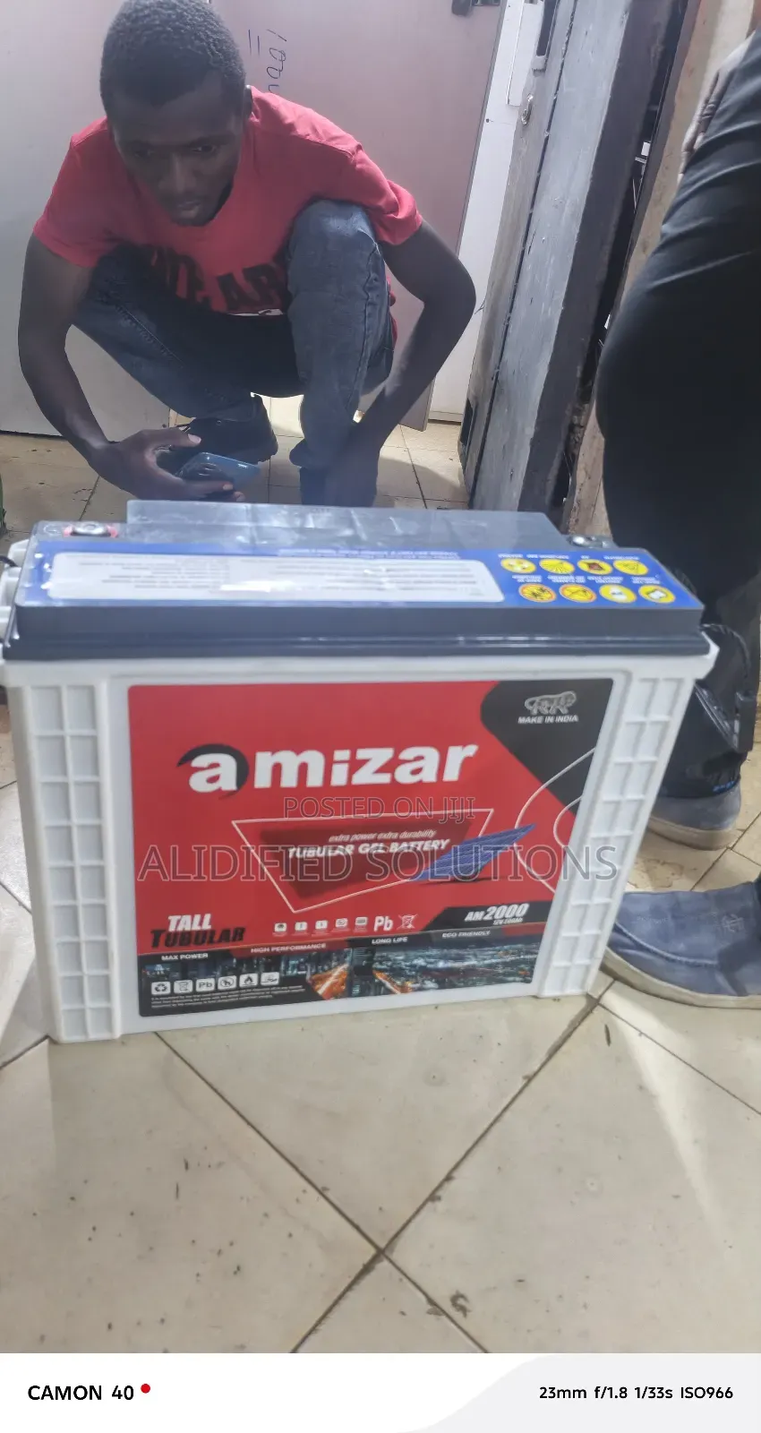 12v 200ah Tall Tubular Amizar Battery