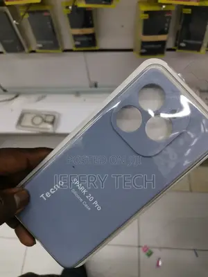 Tuxiwei Tecno Spark 20 Pro Silicone With Microfiber Lining