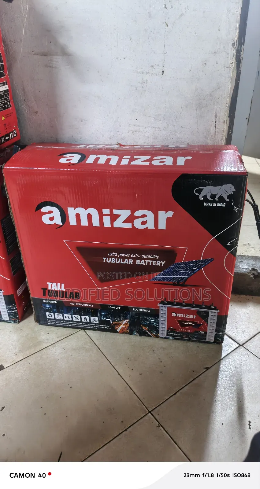 Amizar 200ah Gel Battery