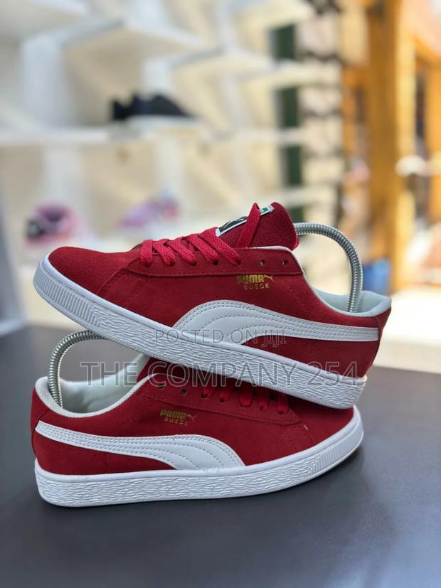 Quality Leather Unisex Puma Sued Rubber Sole Sneaker Shoes