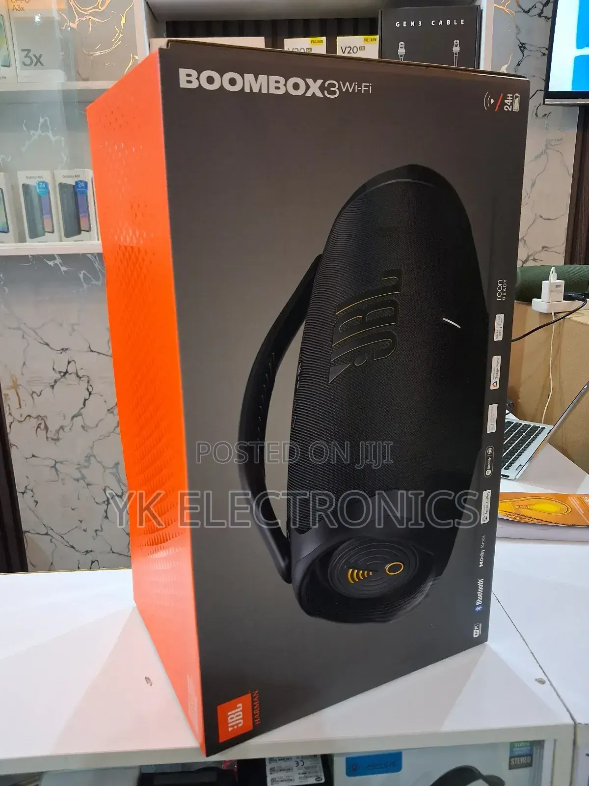 JBL Boombox 3 Wi-Fi Portable Bluetooth Speaker