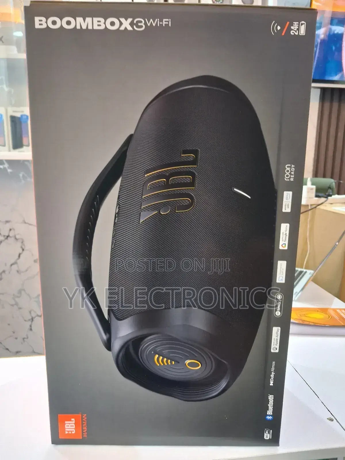 JBL Boombox 3 Wi-Fi Portable Bluetooth Speaker