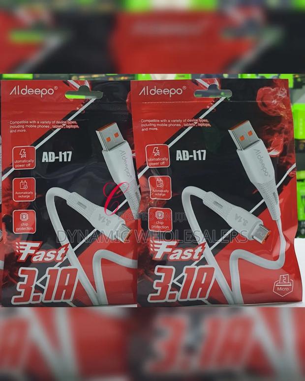 Aldeepo Ad-I17 *3.1a* Micro Usb Fast Data Cables - thumbnail 2
