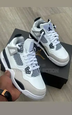 Air Jordan 4 Military Black Sneakers