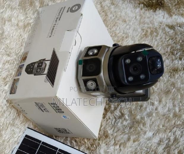 4g Ptz 3 Lenses Dual Lens V380 With Night Vision