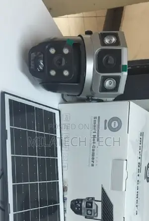 V380 Pr0 Dual Lens Solar Camera