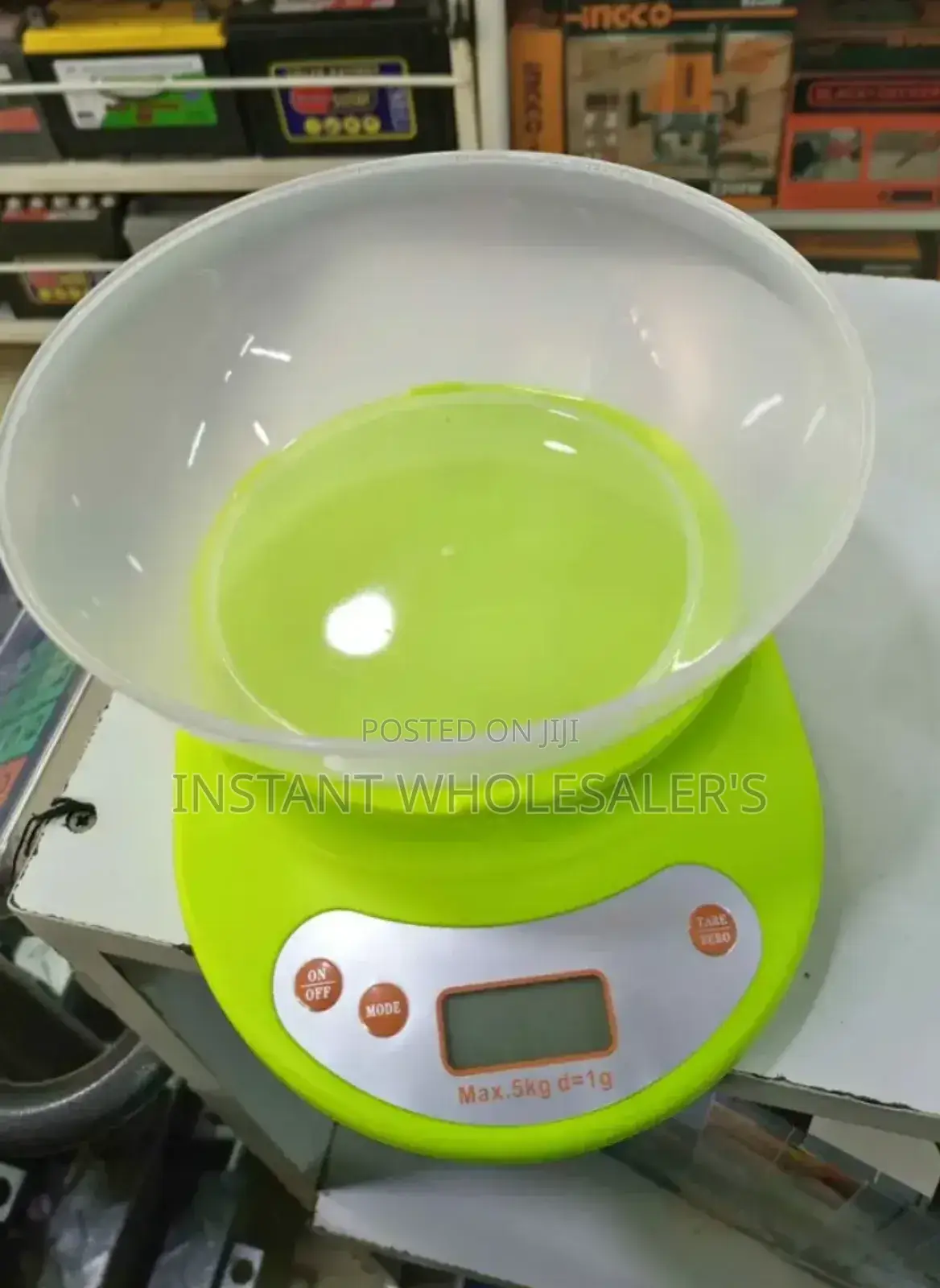 Kitchen Scales Bowled