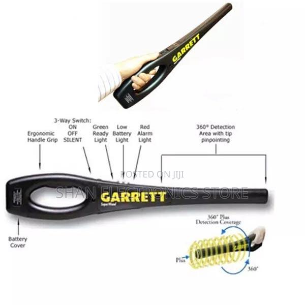 # Round. Handle Super Wand Garett Metal Detector