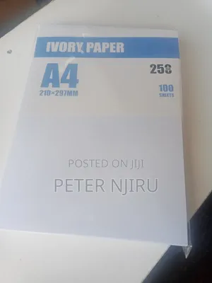 Certificate Ivory Paper Available