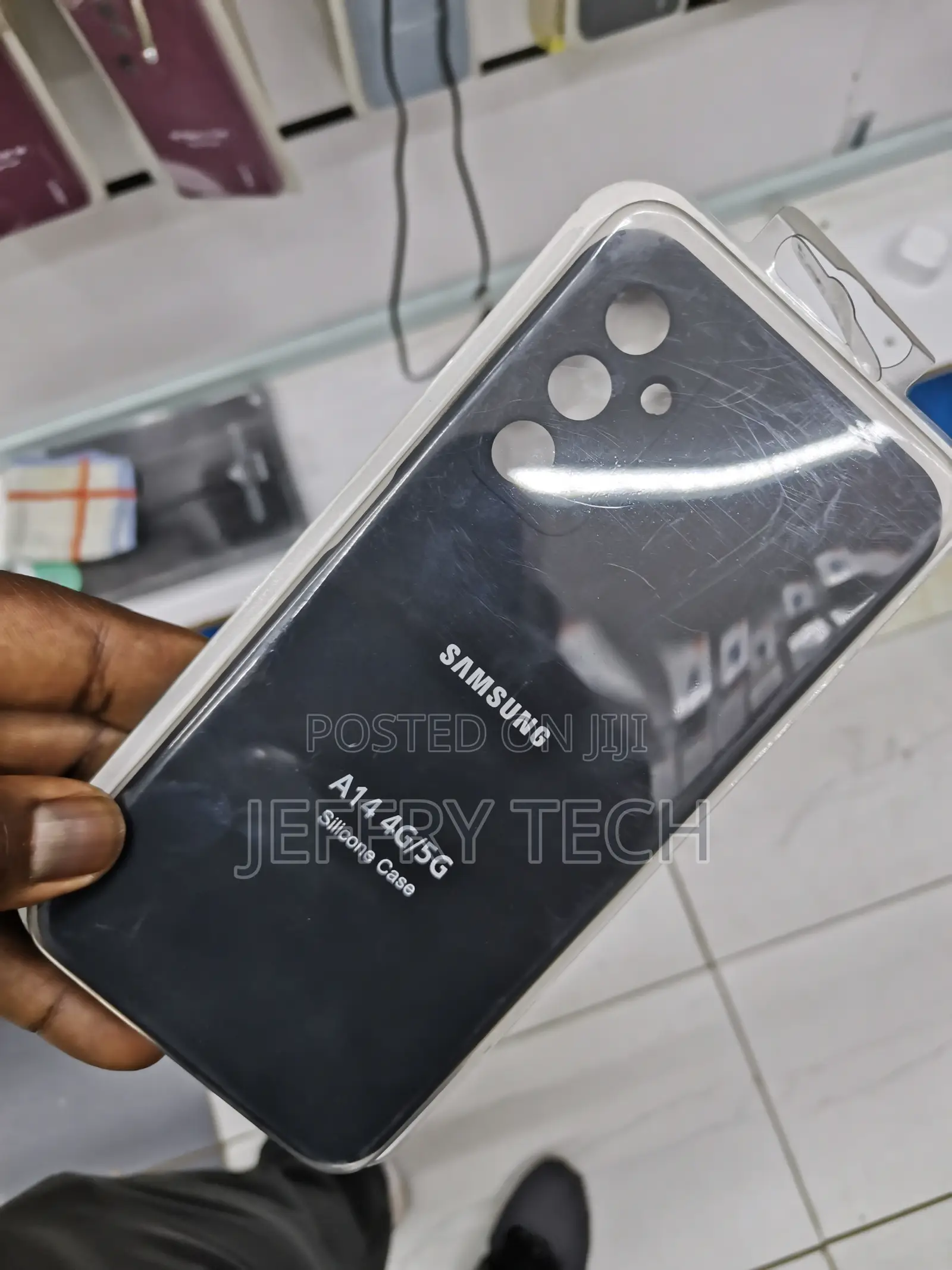 Krusky Liquid Silicone Case Samsung Galaxy A14 4g Gel Rubber