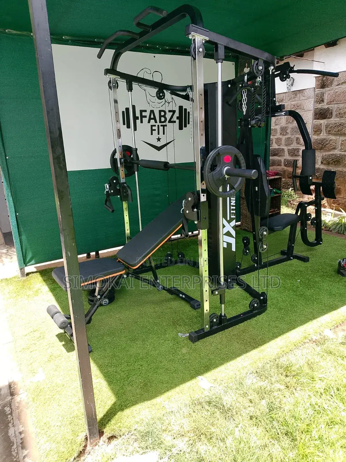 Jx-925 Multifunctional Gym With Smith Bar,Cable Leg Press